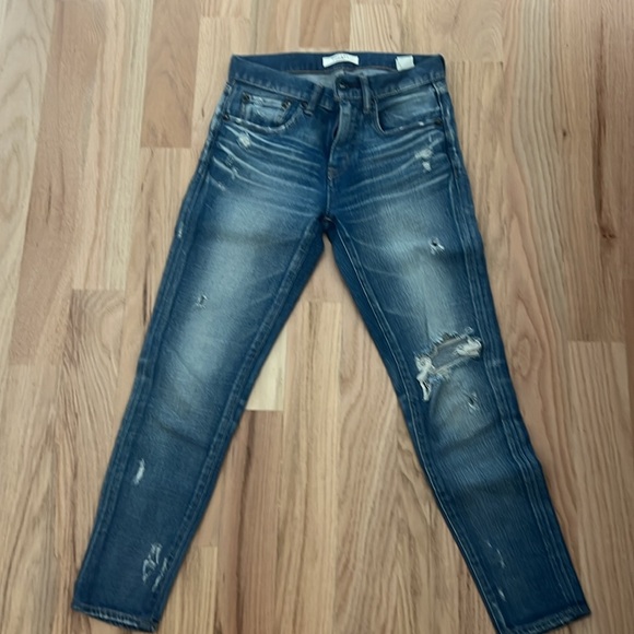 Levi's Blue Distressed Vintage Jeans - Picture 2 of 4